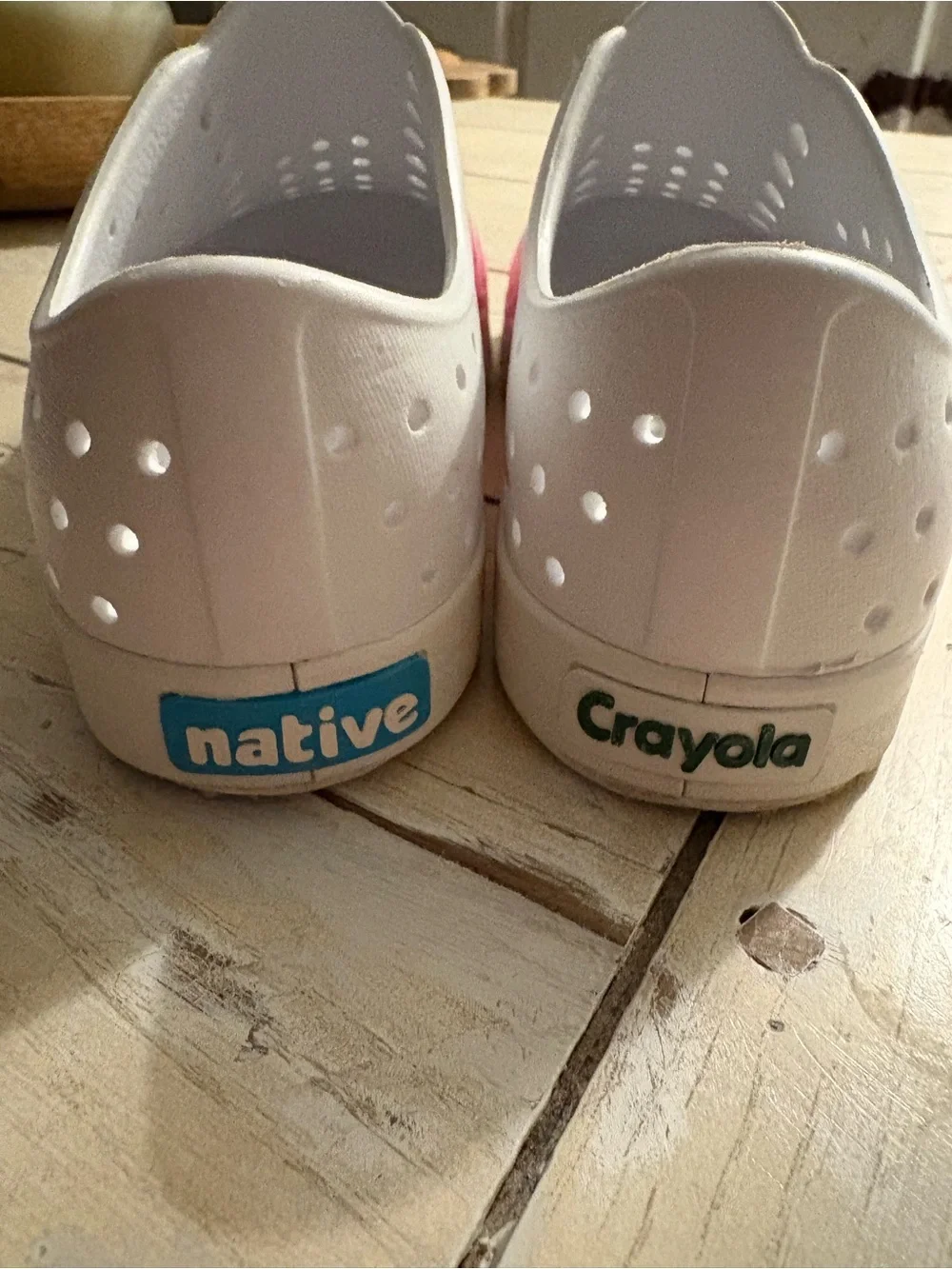 Native youth  shoes crayola edition
